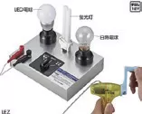 LED・蛍光灯・白熱球比較実験器(ケニス株式会社HP)
